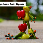 Frog's Love Pair Jigsaw
