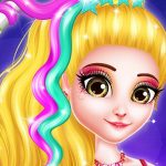 Hair Saloon Color by Number – Girls Fashion Games