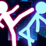 סטיקמן סטריט פייטר תלת מימד