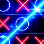 Tic Tac Toe glow – Free Puzzle Game