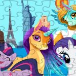 Unicorns Travel The World Puzzle